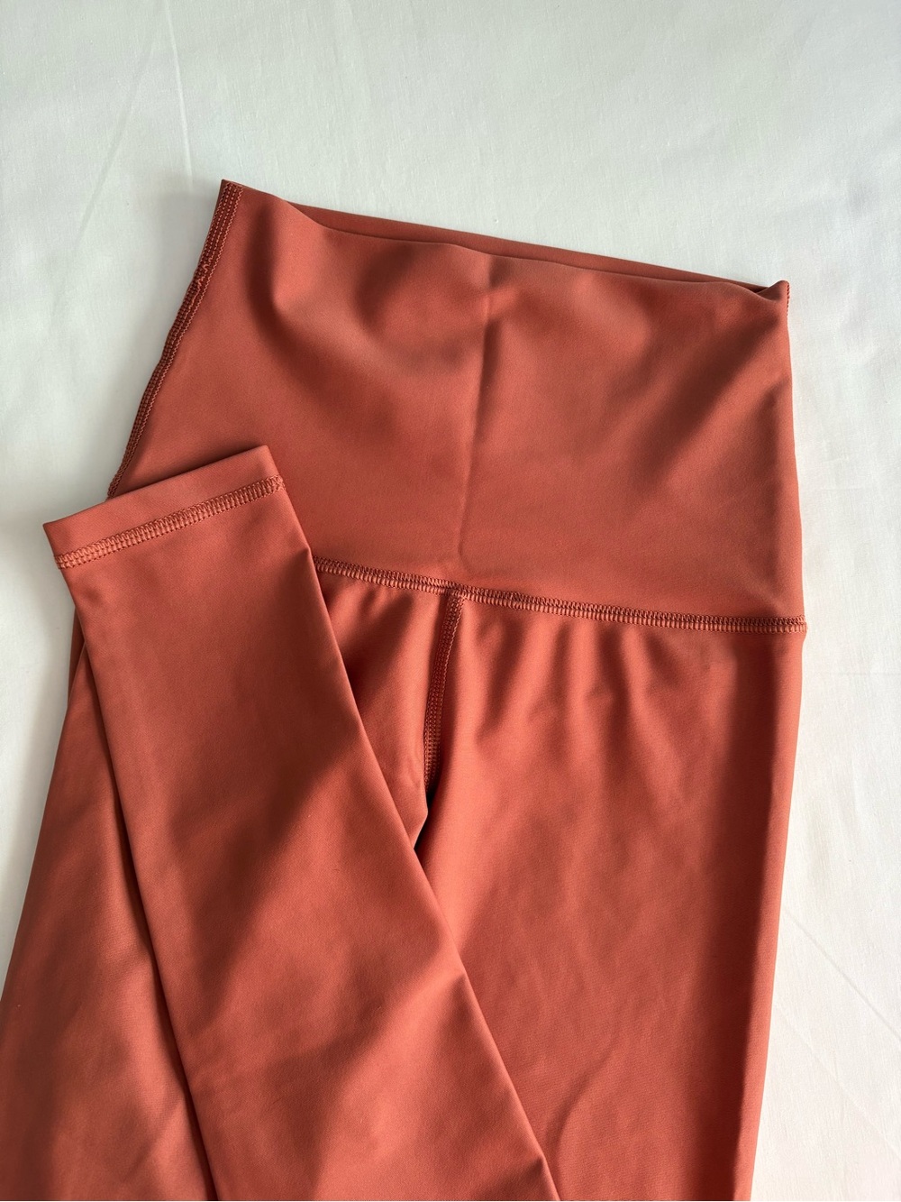 OFFLINE by Aerie Real Me 7/8 High-Waisted Leggings Rust Orange Size XS
